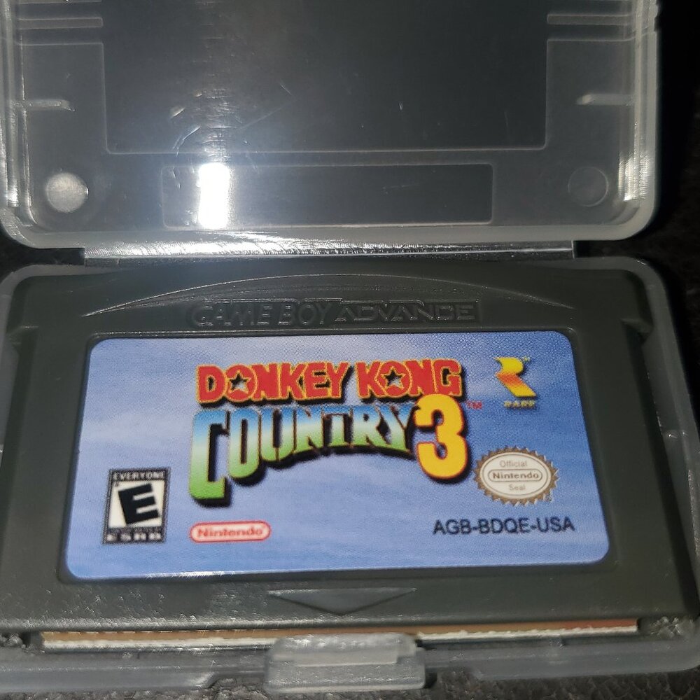 Donkey Kong Country 3 GBA Video Game Gameboy Advance